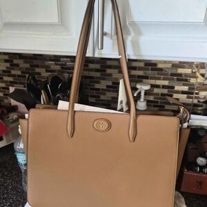 Tory Burch Tan Leather Tote